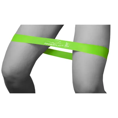 Фитнес-резинка PowerPlay 4114 Light Зеленая (500*50*0.8мм) - 5 Фитнес-резинка PowerPlay 4114 Light Зеленая (500*50*0.8мм) - 5 - Robinzon.ua