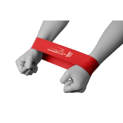 Фітнес-резинка PowerPlay 4114 Heavy Червона (500*50*1.2мм) - супротив 11кг - 2 Фітнес-резинка PowerPlay 4114 Heavy Червона (500*50*1.2мм) - супротив 11кг - 2 - Robinzon.ua