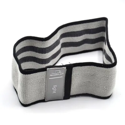 Резинка для фитнеса тканая PowerPlay 4111 S Серая (d_64cm) - 1 - Robinzon.ua