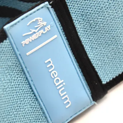 Резинка для фитнеса тканевая PowerPlay 4111 M Medium (d_76cm) голубой - 4 - Robinzon.ua