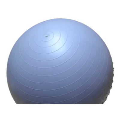 Мяч для фитнеса (фитбол) полумассажный PowerPlay 4003 &Oslash;75 cm Gymball Sky Blue + насос - 4 - Robinzon.ua
