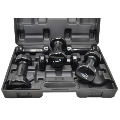 Набір гантелей в кейсі 9 кг. PowerPlay 4121 - 4 - Robinzon.ua