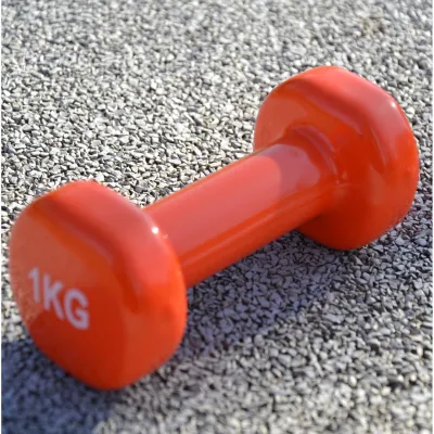 Гантель PowerPlay 4125 виниловая 1 кг Оранжевая - 5 Гантель PowerPlay 4125 виниловая 1 кг Оранжевая - 5 - Robinzon.ua