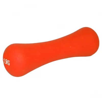 Гантель неопренова PowerPlay 4126 Spartacus 1.5 кг. Помаранчева (1 шт.) - 1 - Robinzon.ua