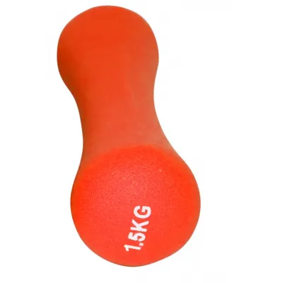 Гантель неопренова PowerPlay 4126 Spartacus 1.5 кг. Помаранчева (1 шт.) - 3 - Robinzon.ua