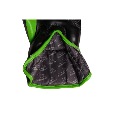 Боксерские перчатки PowerPlay 3018 Черно-Зеленые 14 унций - 2 Боксерские перчатки PowerPlay 3018 Черно-Зеленые 14 унций - 2 - Robinzon.ua