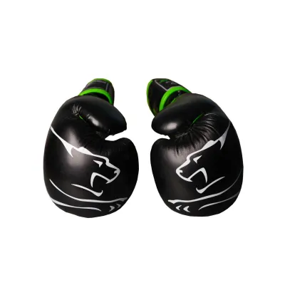 Боксерские перчатки PowerPlay 3018 Черно-Зеленые 14 унций - 3 Боксерские перчатки PowerPlay 3018 Черно-Зеленые 14 унций - 3 - Robinzon.ua