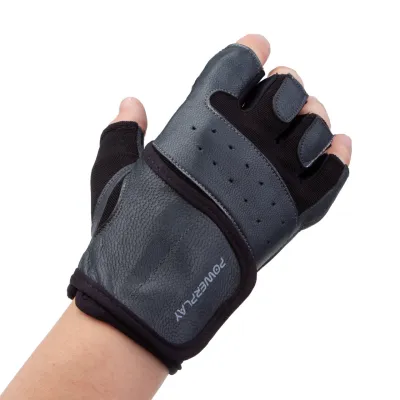 Рукавички для фітнесу PowerPlay 2229 Чорні M - 1 Рукавички для фітнесу PowerPlay 2229 Чорні M - 1 - Robinzon.ua