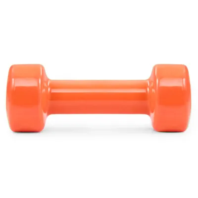 Гантель вінілова PowerPlay 4125 Achilles 2*4 кг.Помаранчеві (2шт.) - 2 - Robinzon.ua