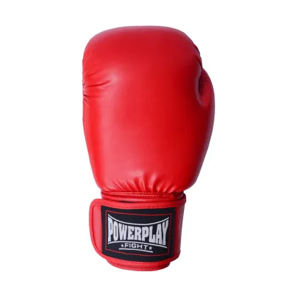 Боксерские перчатки PowerPlay 3004 Красные 14 унций - 1 - Robinzon.ua