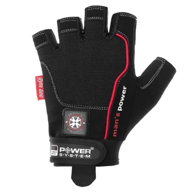 Перчатки для фитнеса и тяжелой атлетики Power System PS-2580 Man’s Power Black XS - 1 - Robinzon.ua