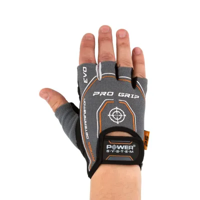 Рукавички для фітнесу і важкої атлетики Power System PS-2260 Pro Grip EVO Grey XL - 1 - Robinzon.ua