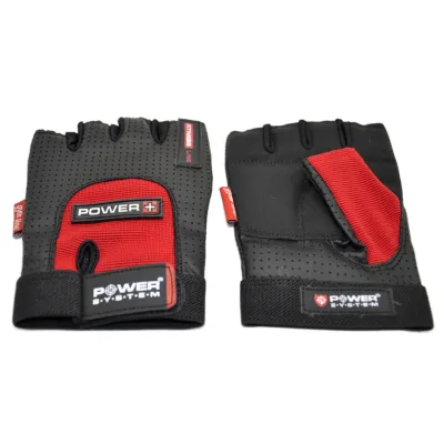 Перчатки для фитнеса и тяжелой атлетики Power System PS-2500 Power Plus Black/Red M - 1 Перчатки для фитнеса и тяжелой атлетики Power System PS-2500 Power Plus Black/Red M - 1 - Robinzon.ua