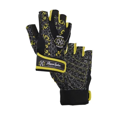 Рукавички для фітнесу Power System PS-2910 Classy Жіночі Yellow S - 3 - Robinzon.ua