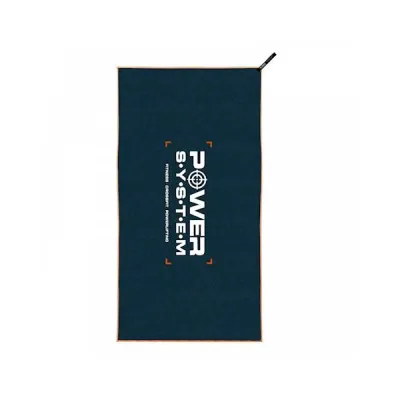 Рушник для фітнесу та спорту Power System PS-7005 темно-синій 100*50см - 1 - Robinzon.ua