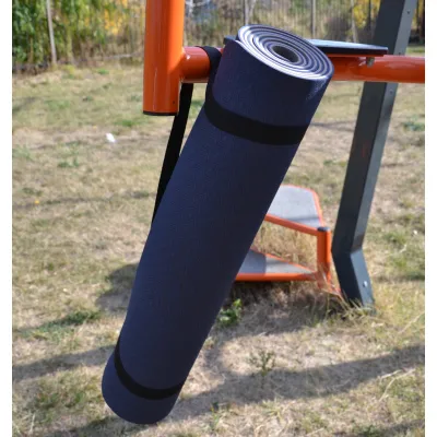 Килимок для йоги і фітнесу PowerPlay 4150 Premium TPE 183*61*0.6 см Синій - 6 - Robinzon.ua