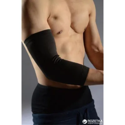 Фиксатор локтя. Налокотник LiveUP ELBOW SUPPORT черный S/M LS5771-SM - 1 - Robinzon.ua