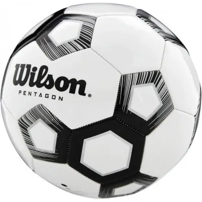 М'яч футбольний Wilson Pentagon white/black size 5 WTE8527XB05 - 1 - Robinzon.ua