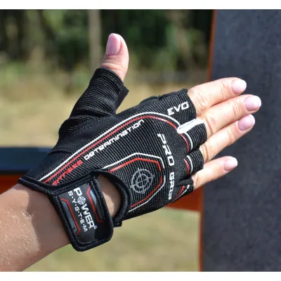 Рукавиці для фітнесу та важкої атлетики Power System PS-2260 Pro Grip EVO Black L - 4 - Robinzon.ua
