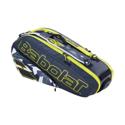 Чохол Babolat RH X 6 Pure Aero GREY/YELLOW/WHITE 751222/370 - 1 - Robinzon.ua