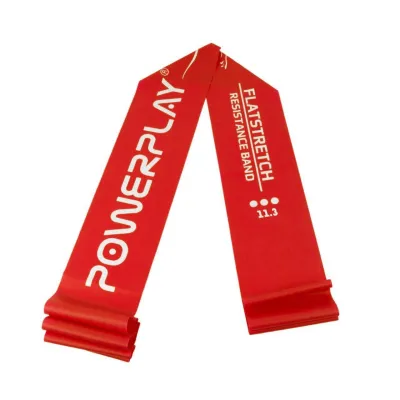 Лента-эспандер для фитнеса и реабилитации PowerPlay 4112 0.6мм MediBand Heavy Красная (11кг) - 1 - Robinzon.ua