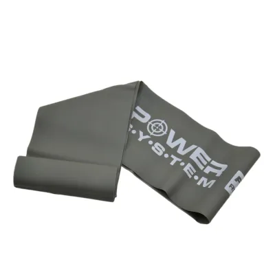 Лента-эспандер для спорта и реабилитации Power System PS-4123 Flat Stretch Band Level 3 Black (12-15кг.) - 2 - Robinzon.ua