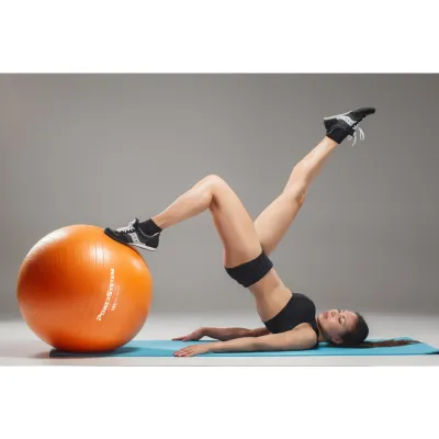 М'яч для фітнесу (фітбол) Power System PS-4011 &Oslash;55 cm PRO Gymball Orange - 3 - Robinzon.ua