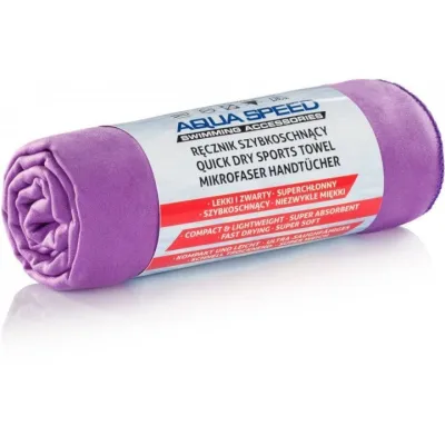 Полотенце Aqua Speed DRY FLAT фиолетовый 70 x 140 см Уни 155-09 - 1 - Robinzon.ua