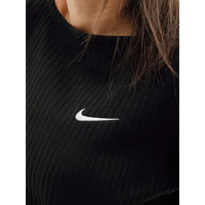 Женский Лонгслив Nike W NSW RIB JRSY LS TOP Черный M (7dDV7866-010 M) - 1 - Robinzon.ua