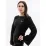 Женский Лонгслив Nike W NSW RIB JRSY LS TOP Черный M (7dDV7866-010 M) - 2 - Robinzon.ua