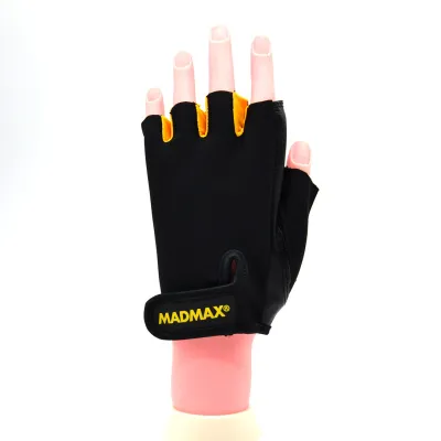Рукавички для фітнесу та важкої атлетики MadMax MFG-251 Rainbow Orange M - 1 - Robinzon.ua