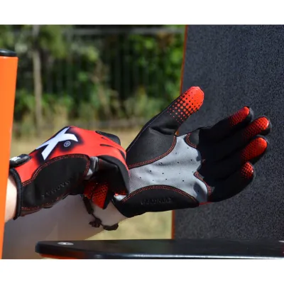 Рукавички для фітнесу та важкої атлетики MadMax MXG-101 X Gloves Black/Grey/Red XL - 6 - Robinzon.ua