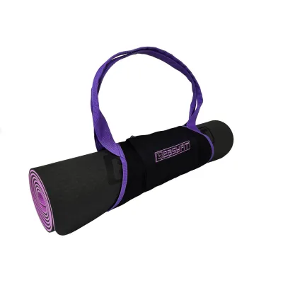 Сумка-переноска EasyFit для йога-коврика Фиолетовая - 2 - Robinzon.ua