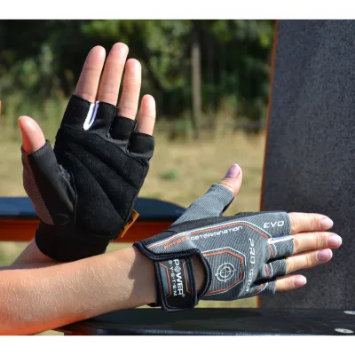 Рукавички для фітнесу та важкої атлетики Power System PS-2260 Pro Grip EVO Grey M - 6 - Robinzon.ua