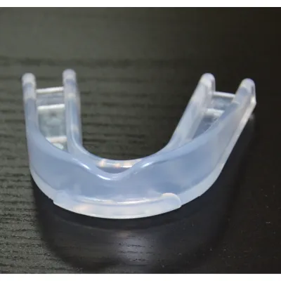 Капа боксерська PowerPlay 3306 JR дитяча (вік до 10) прозора з смаком м'яти - 4 - Robinzon.ua