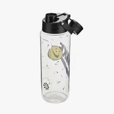 Бутылка Nike TR RENEW RECHARGE STRAW BOTTLE 24 OZ Грфический прозрачный, Черный Уни 709 мл (N.100.7643.968.24) - 1 - Robinzon.ua