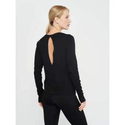 Женский лонгслив Joma ORGANIC Черный S (901611.100) - 1 - Robinzon.ua