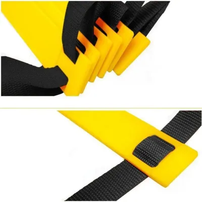 Координационные лестницы для тренировки скорости Power System PS-4087 Agility Speed Ladder Black/Yellow - 4 - Robinzon.ua