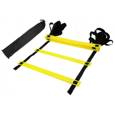 Координационные лестницы для тренировки скорости Power System PS-4087 Agility Speed Ladder Black/Yellow - 5 - Robinzon.ua