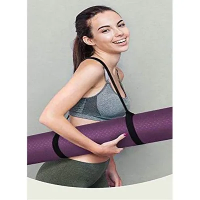 Переноска для йога коврик YOGA STRAP Черный 72см (LS3810-1) - 1 - Robinzon.ua