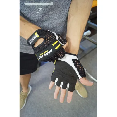 Рукавички для фітнесу і важкої атлетики Power System PS-2100 Basic EVO Black/Yellow Line XXL - 4 - Robinzon.ua