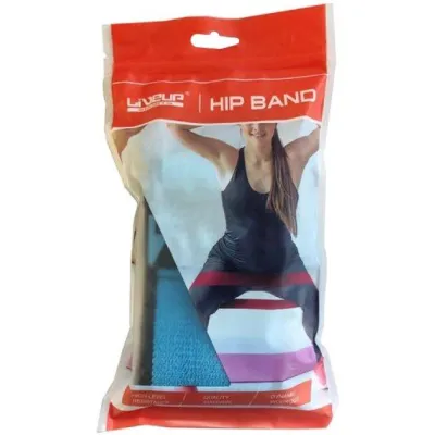 Фитнес резинка LiveUP HIP BAND голубой L-420x80мм LS3629-L - 1 Фитнес резинка LiveUP HIP BAND голубой L-420x80мм LS3629-L - 1 - Robinzon.ua
