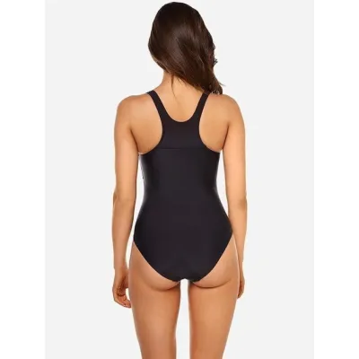 Купальник закрытый для женщин Aqua Speed STELLA LADY Черный, Серый 40 (299-15 40) - 1 - Robinzon.ua