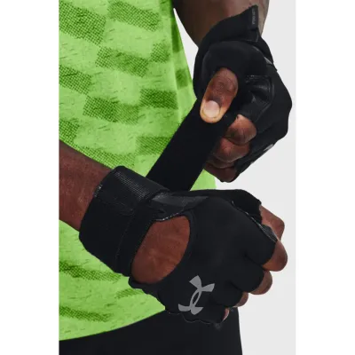 Чоловічі Рукавички для тренувань UA M's Weightlifting Gloves Чорний S (1369830-001 S) - 2 - Robinzon.ua