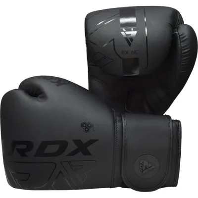 Боксерські рукавиці RDX F6 Kara Matte Black 14 унцій (капа в комплекті) - 3 - Robinzon.ua