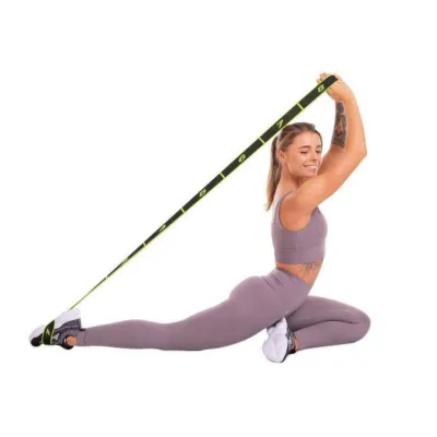 Еспандер стрічка EasyFit з петлями для тренувань зелений - 2 Еспандер стрічка EasyFit з петлями для тренувань зелений - 2 - Robinzon.ua