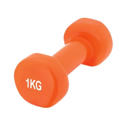 Гантель вінілова PowerPlay 1 кг. PP_4103 Помаранчова (1 шт.) - 2 - Robinzon.ua