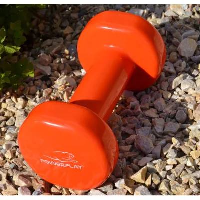 Гантель вінілова PowerPlay 1 кг. PP_4103 Помаранчова (1 шт.) - 5 - Robinzon.ua