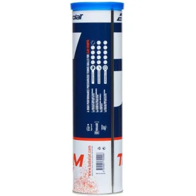 М'ячі для великого тенісу Babolat Team clay 4b Жовтий (502080/113y) - 1 - Robinzon.ua