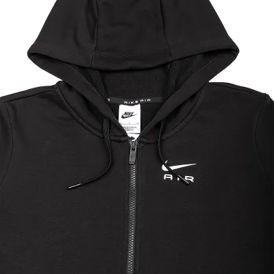 Жіноча Толстовка Nike W NSW AIR FLC HD FZ Чорний L (DV8046-010) - 1 - Robinzon.ua